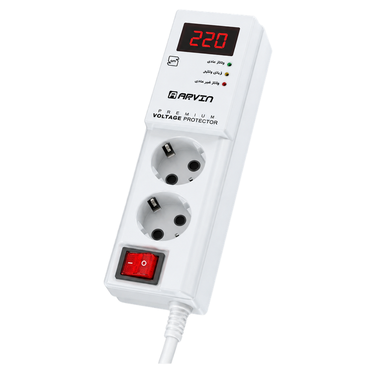 محافظ دو خانه دیجیتال ارت دار آروین مدل PD802